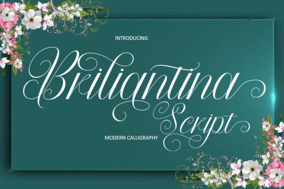 Briliantina Script: A Modern Font for Creative and Professional Use