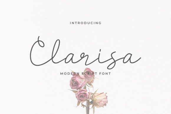 Clarisa Script: A Bold and Fun Font for Modern Design