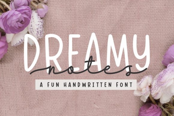 Dreamy Notes Duo: Elevating Design with a Perfect Font Pair