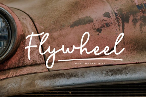 Flywheel Font: Creative Power in Motion