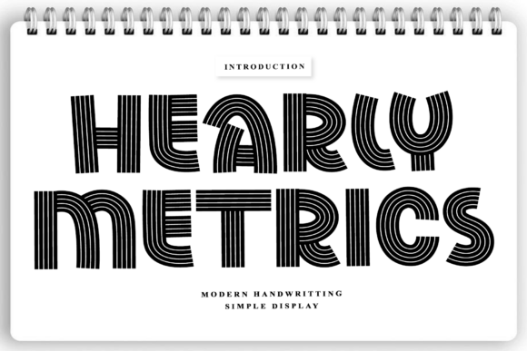Hearly Metrics: The Art of Rhythmic Typography in Modern Branding