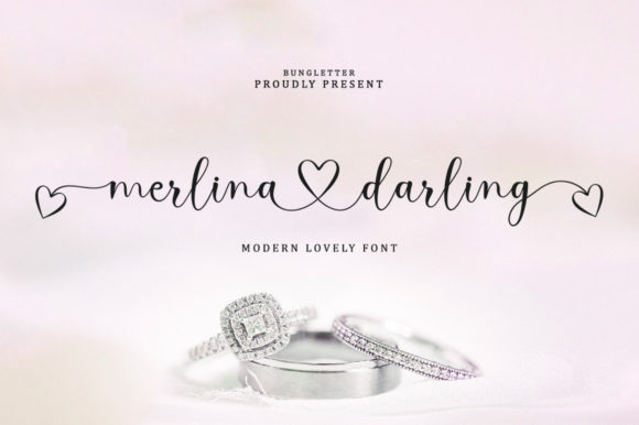Merlina Darling: A Modern Calligraphy Font That Captures the Heart of Design