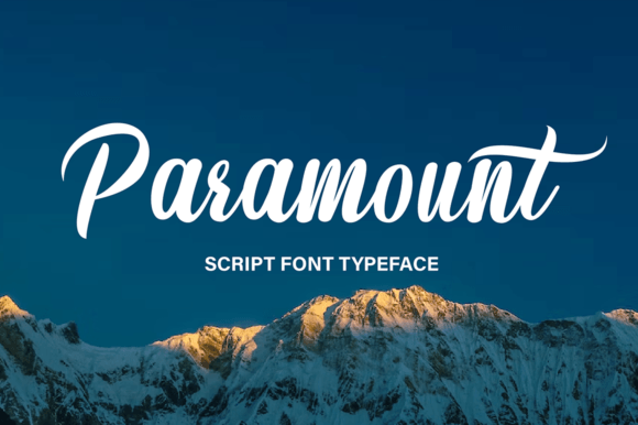 Paramount: A Timeless Script Font for Modern Creativity