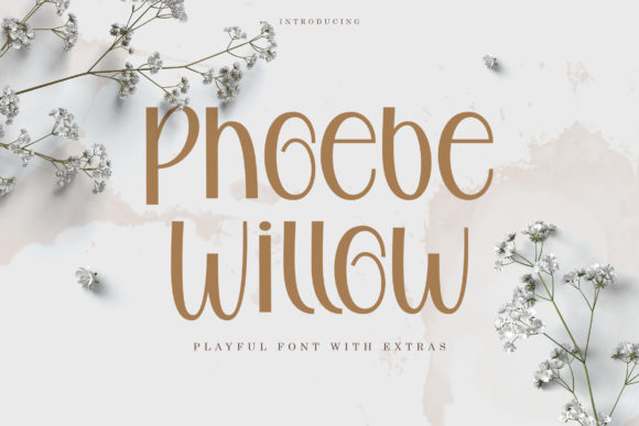 Phoebe Willow: A Playful Script Font for Creative Expression