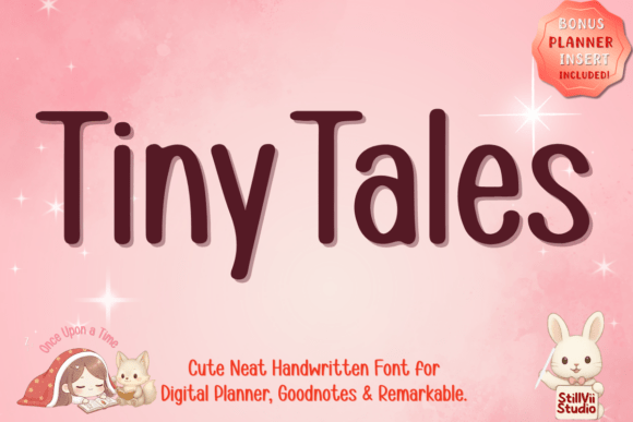 Tiny Tales: The Ultimate Cute and Minimalist Handwriting Font